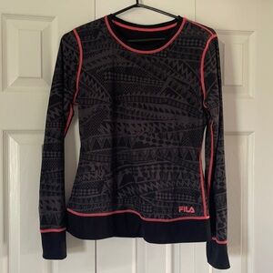 Fila long sleeve shirt🥰🥰